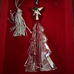Lenox crystal Christmas Tree ornament